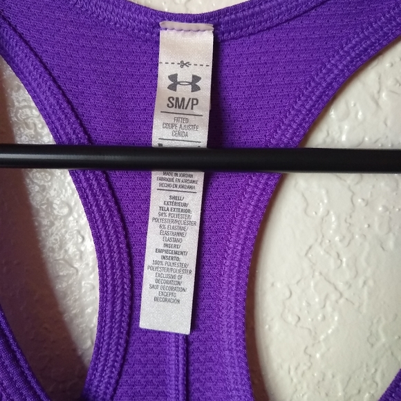 Under Armour Racerback Tank Top Small - Picture 3 of 5